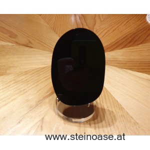 Obsidian Spiegel 10cm oval